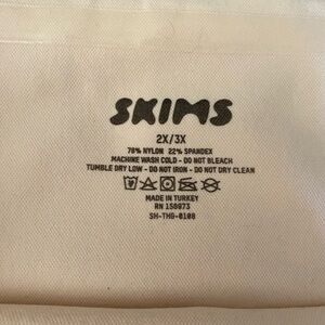 SKIMS Cream Shapewear Panty